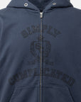 COLLEGE ZIP HOODIE NAVY