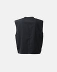 LIGHT SHELL UTILITY VEST BLACK