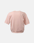 SPLIT S/S KNIT TEE LT.PINK