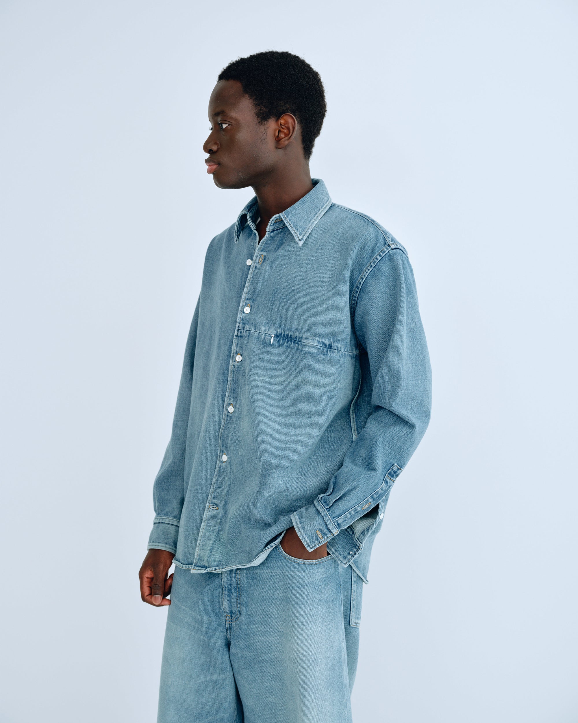 BF DENIM SHIRT VINTAGE INDIGO