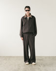 EVERYDAY VIRGIN WOOL SHIRT JACKET CHARCOAL