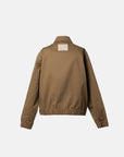 CHINO ZIP BLOUSON BEIGE