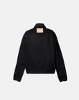 CHINO ZIP BLOUSON BLACK