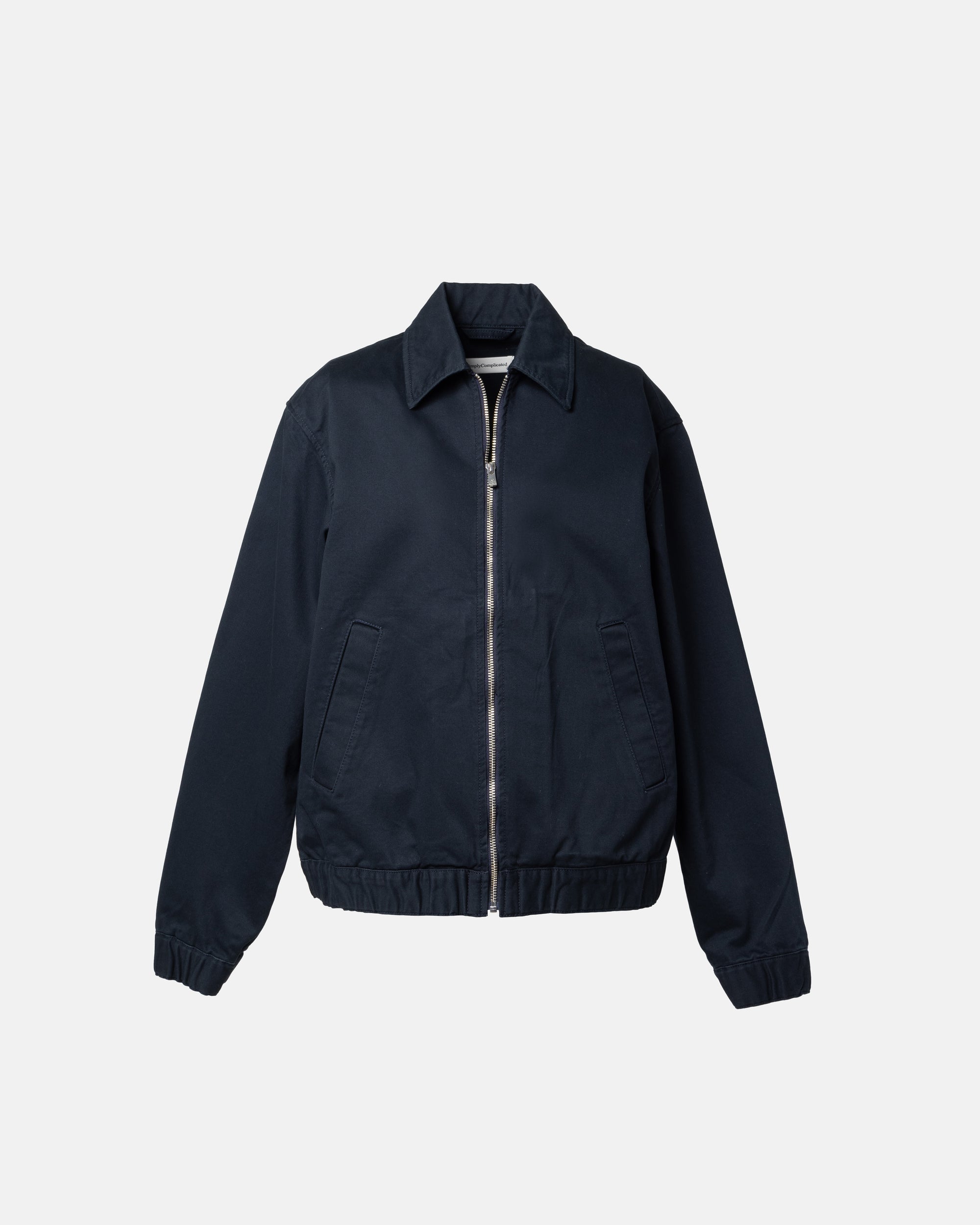 CHINO ZIP BLOUSON NAVY