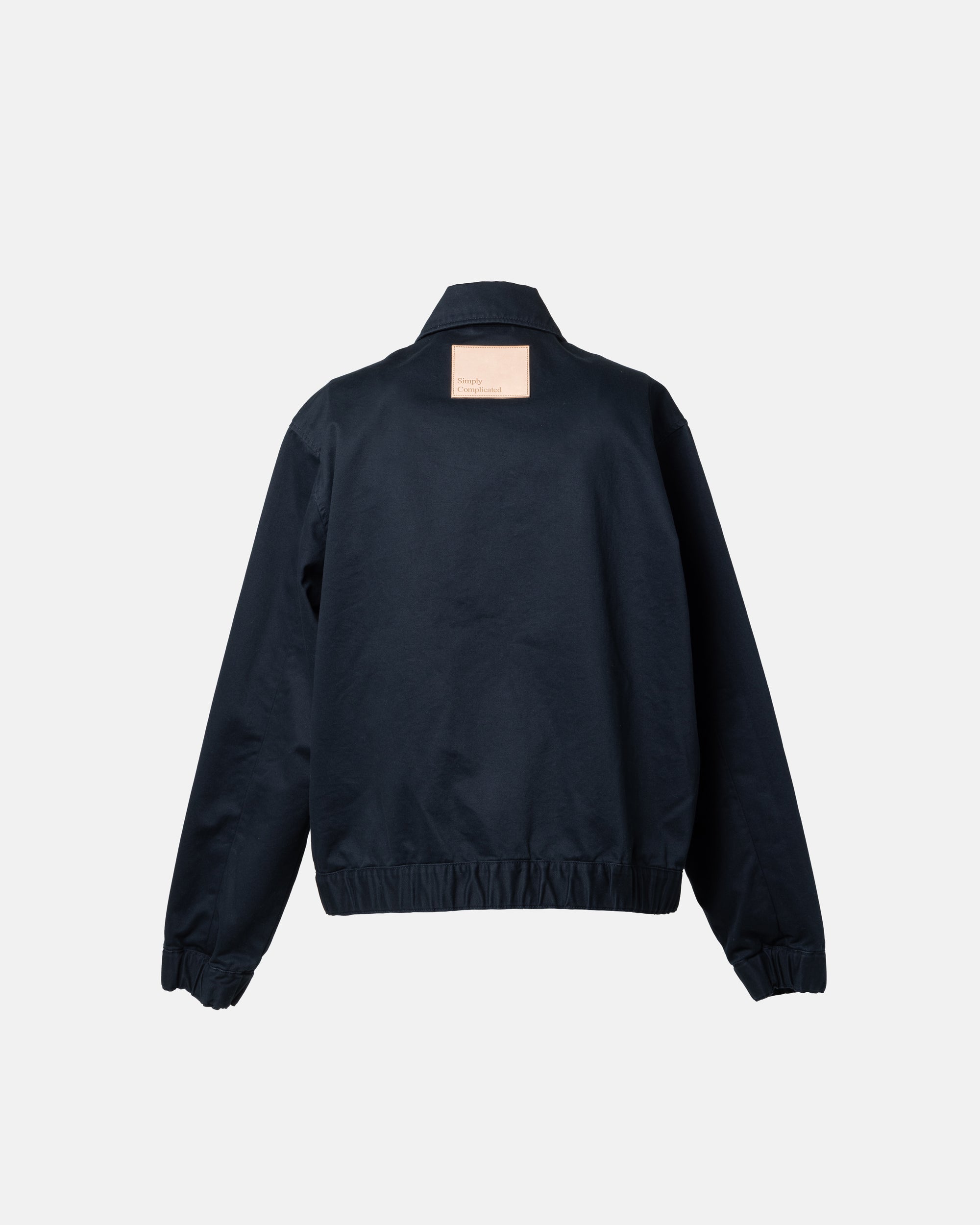 CHINO ZIP BLOUSON NAVY