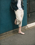 BF SELVEDGE JORTS BEIGE