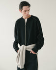 TRACK CREW DRIVERS KNIT BLACK