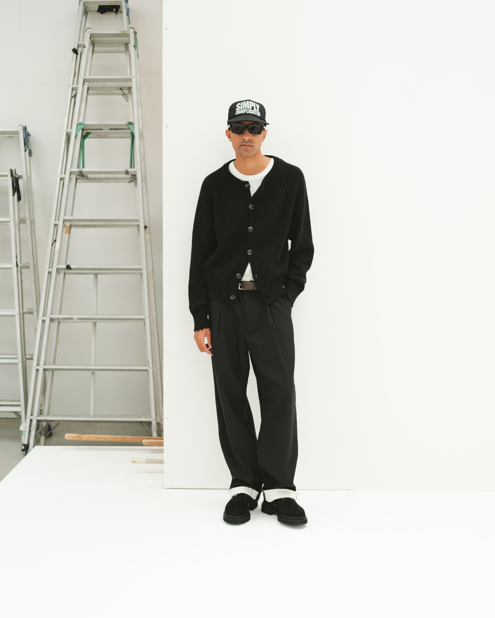 MARBELT TROUSERS BLACK