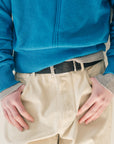 V NECK LIGHT KNIT SWEATER VIVID BLUE