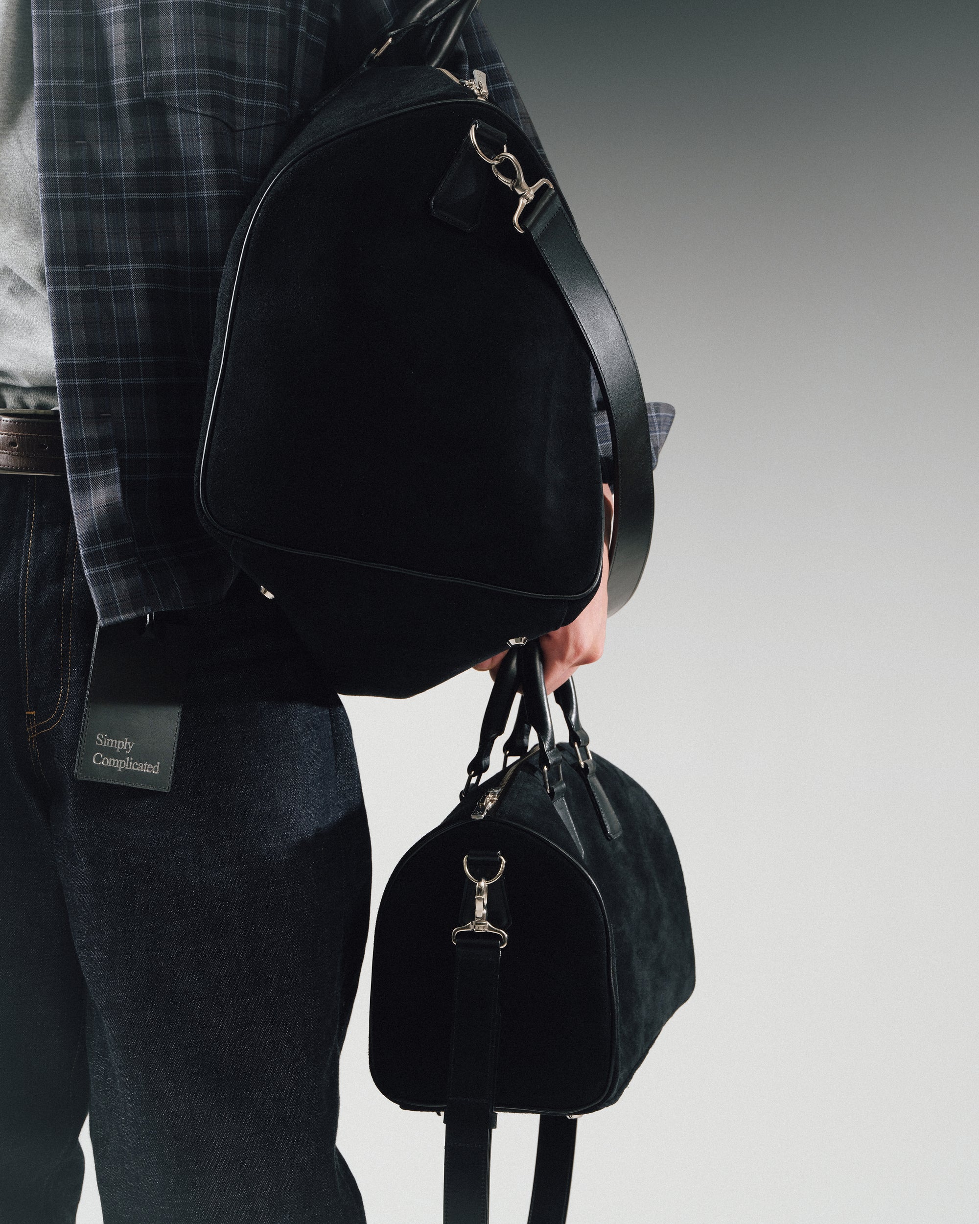TRAVELER BOSTON BAG BLACK