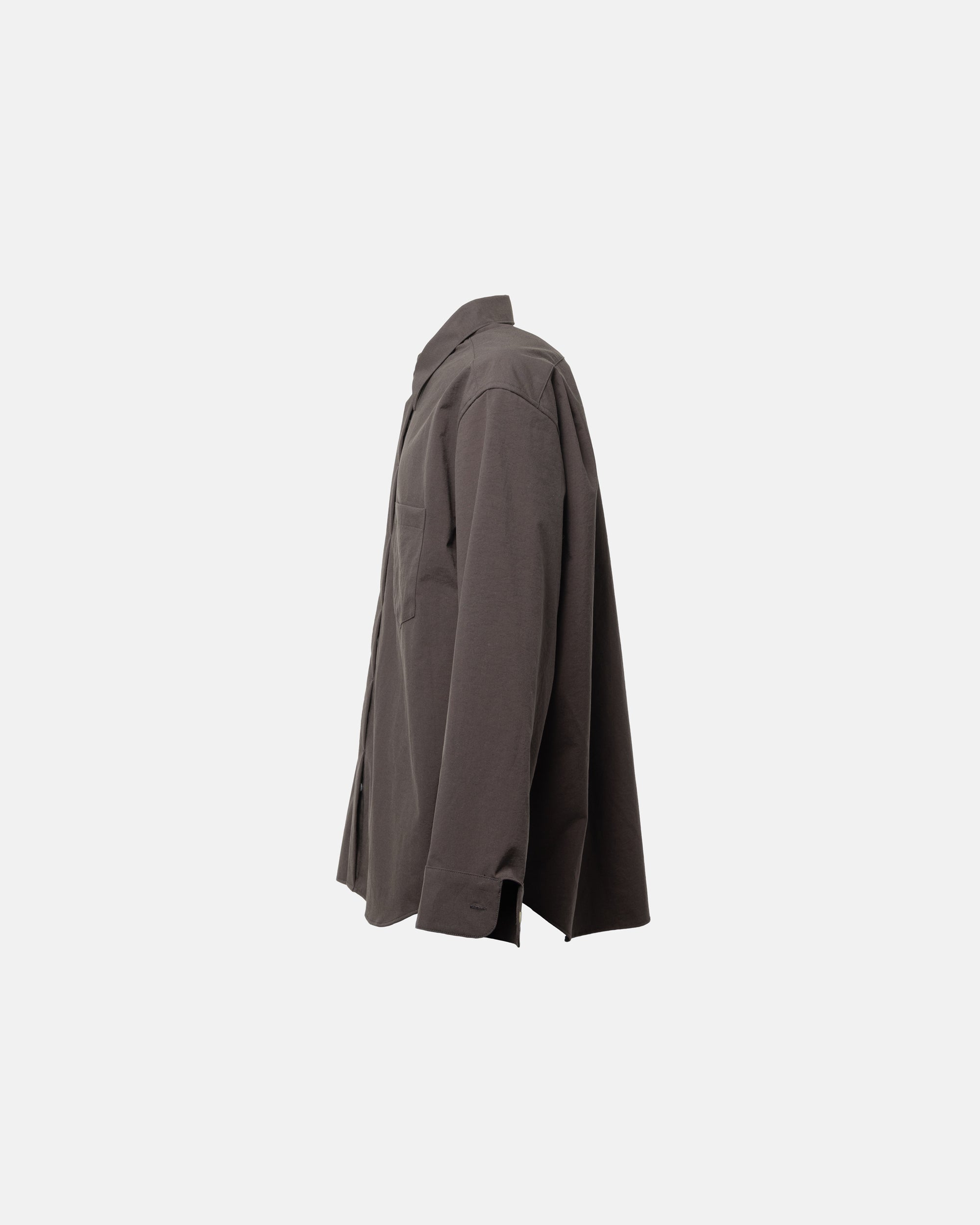 FRAME NYLON SHIRT DK.BROWN