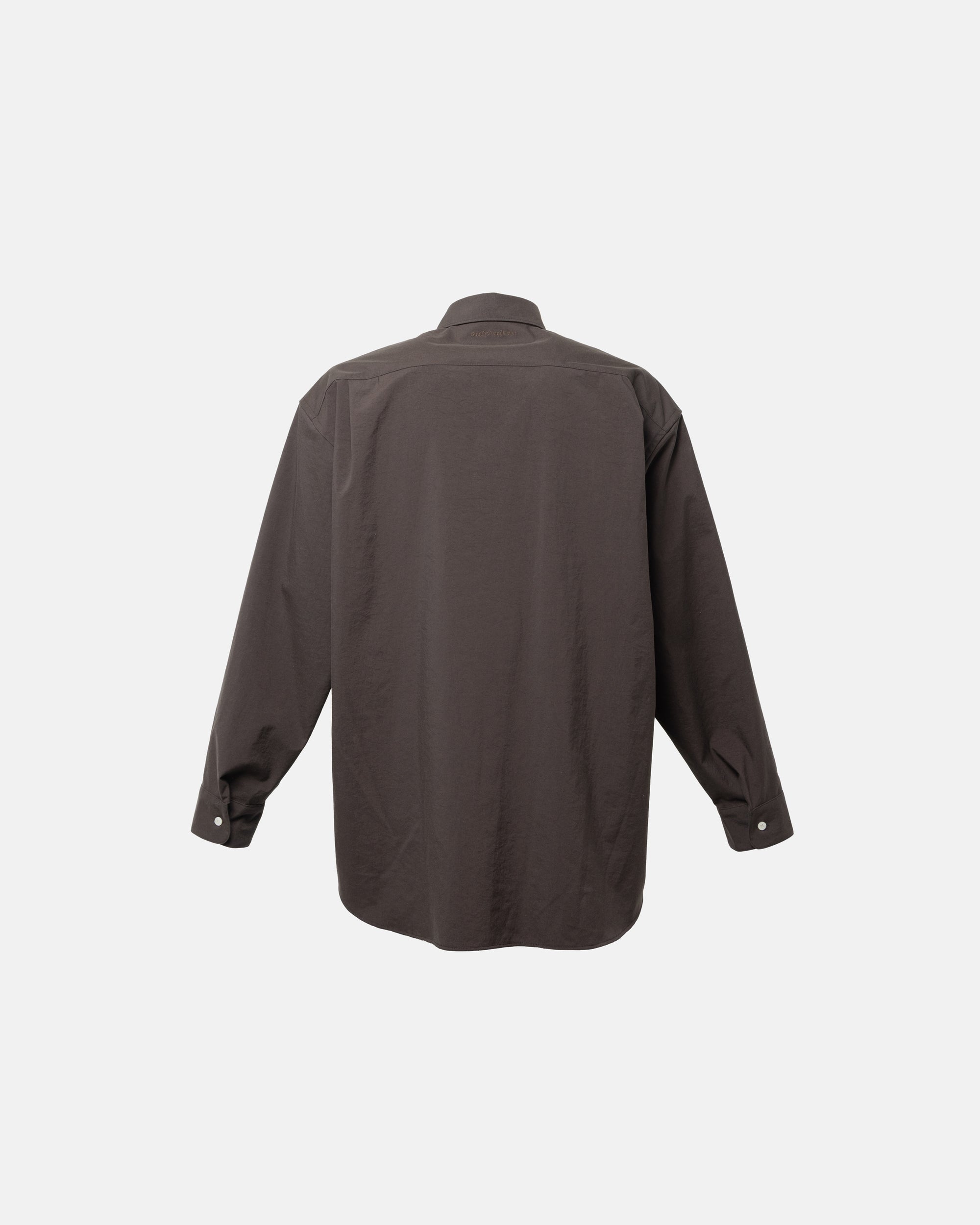 FRAME NYLON SHIRT DK.BROWN