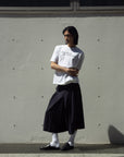 MESSAGE TEE WHITE