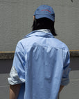 REVERSED LOGO 6 PANEL CAP NAVY