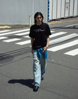 MESSAGE TEE BLACK