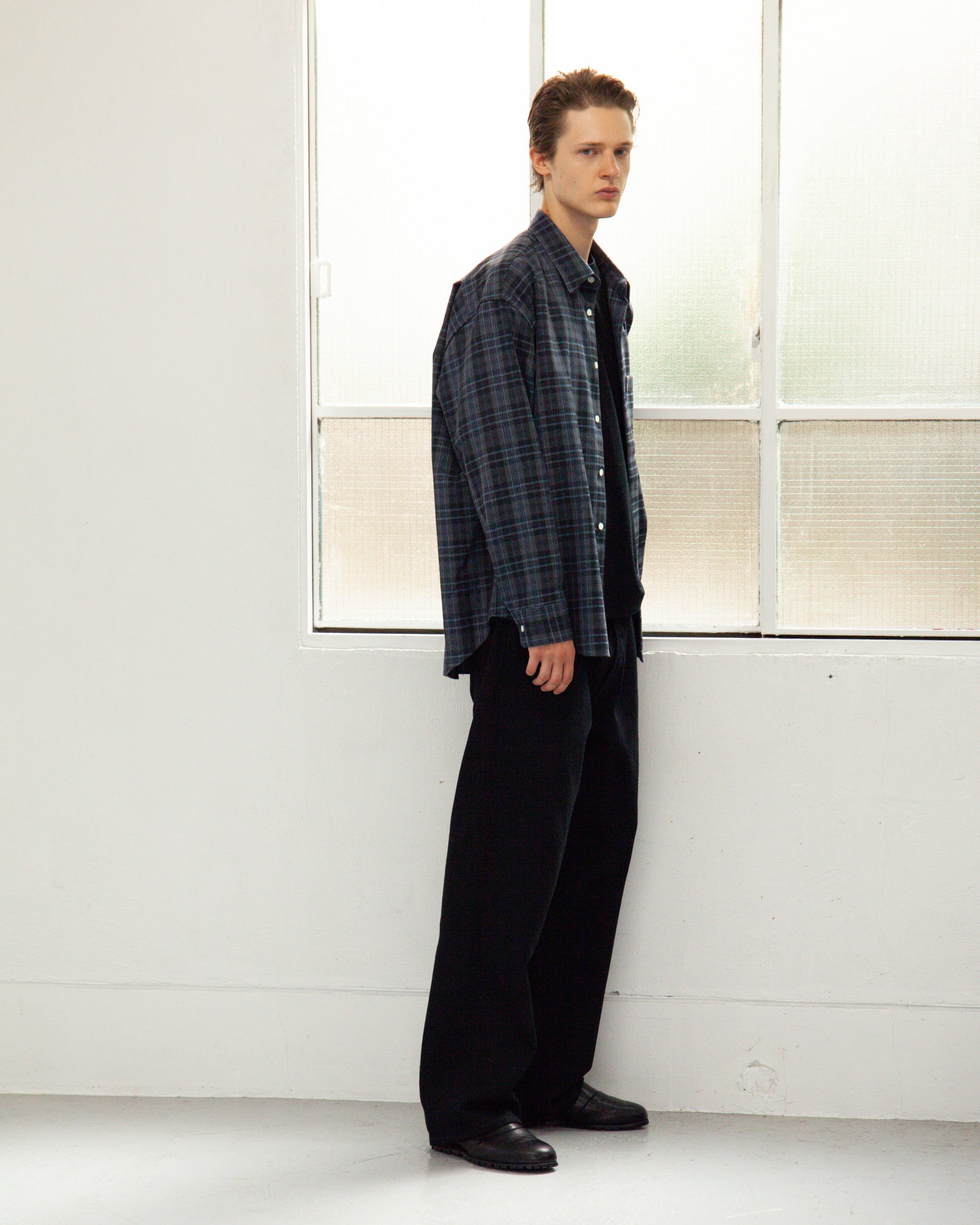 FRAME CHECK SHIRT BLACK CHECK