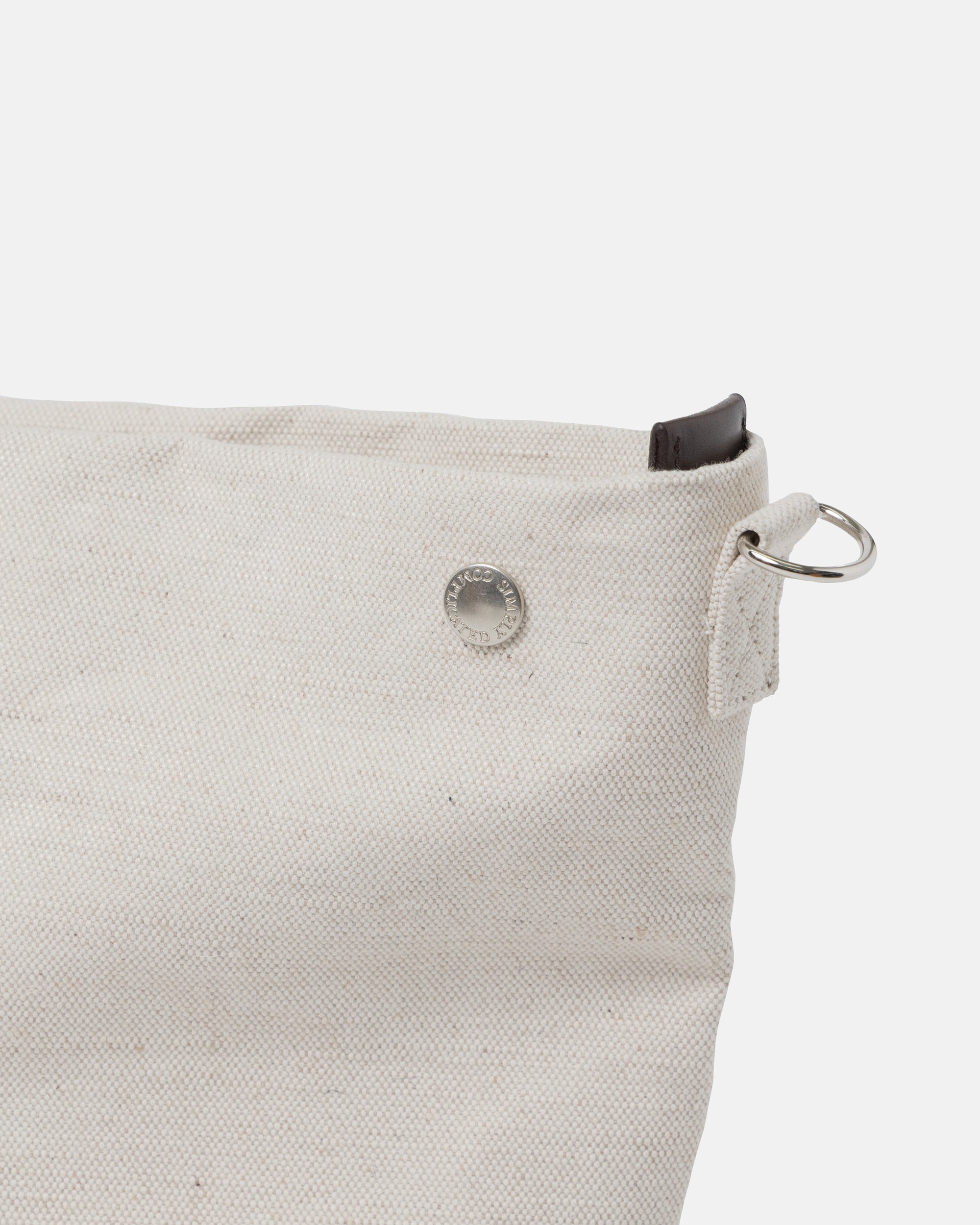 JUTE CANVAS TOTE BAG OFF