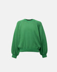 KNITTED CREW NECK GREEN