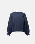 KNITTED CREW NECK NAVY