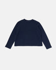 PRACTICE COTTON MESH  L/S TEE NAVY