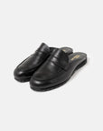 LOAFER MULE BLACK