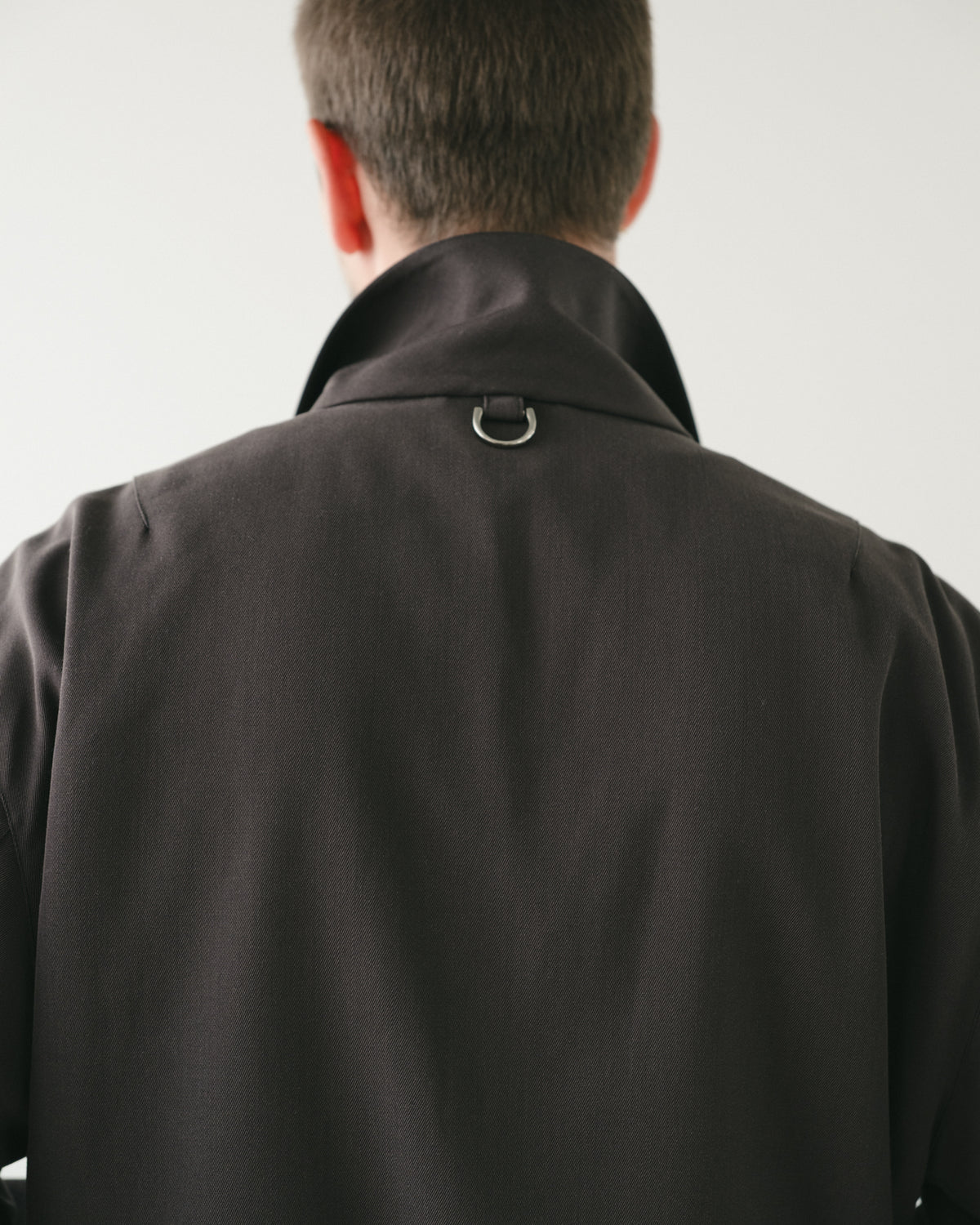 EVERYDAY VIRGIN WOOL SHIRT JACKET CHARCOAL