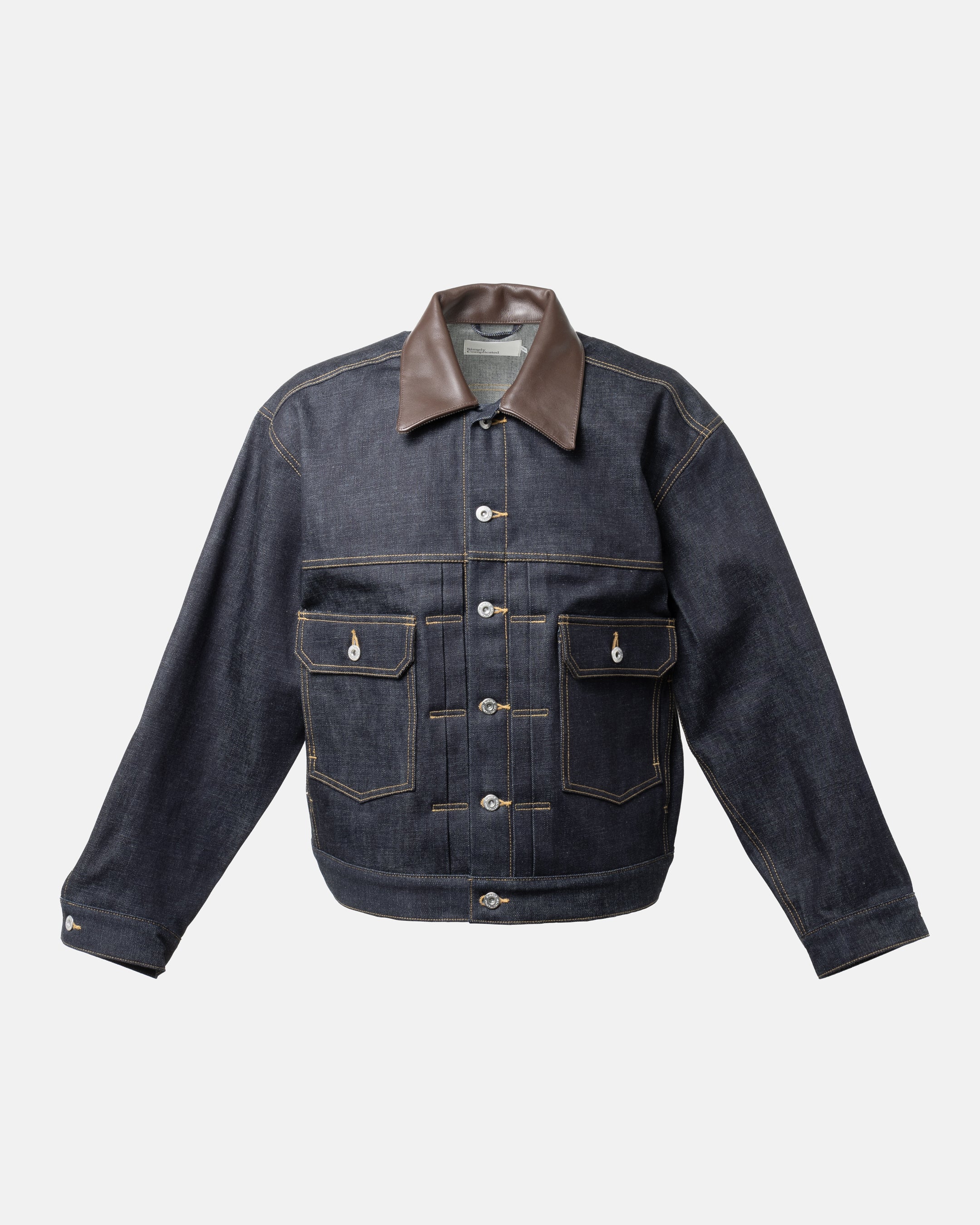た*ん様 SIMPLYCOMPLICATED BOXY DOUBLE JACKE OUTERWEAR – SimplyComplicated