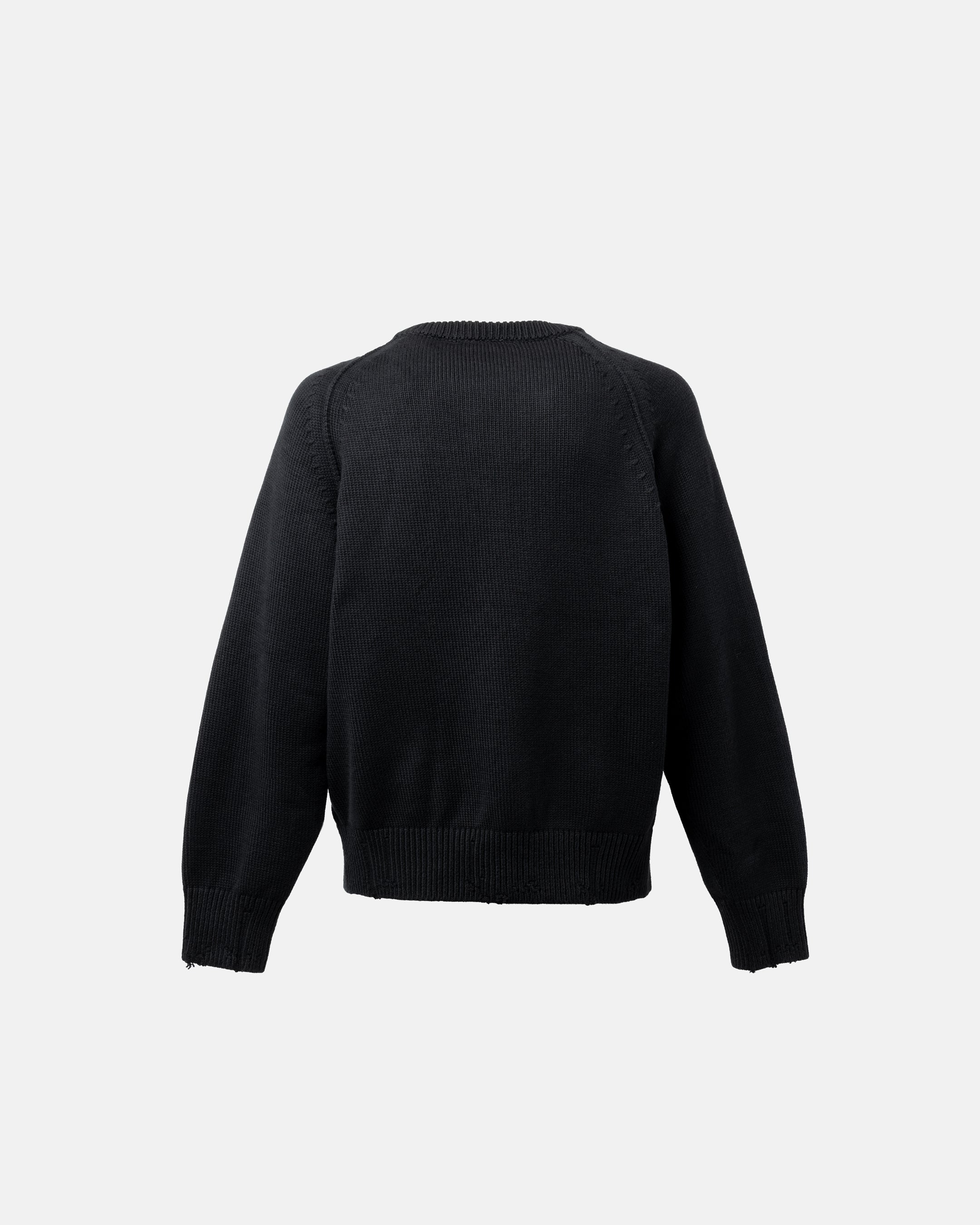 SimplyComplicated DISTRESSED COTTON KNIT Simply Complicated