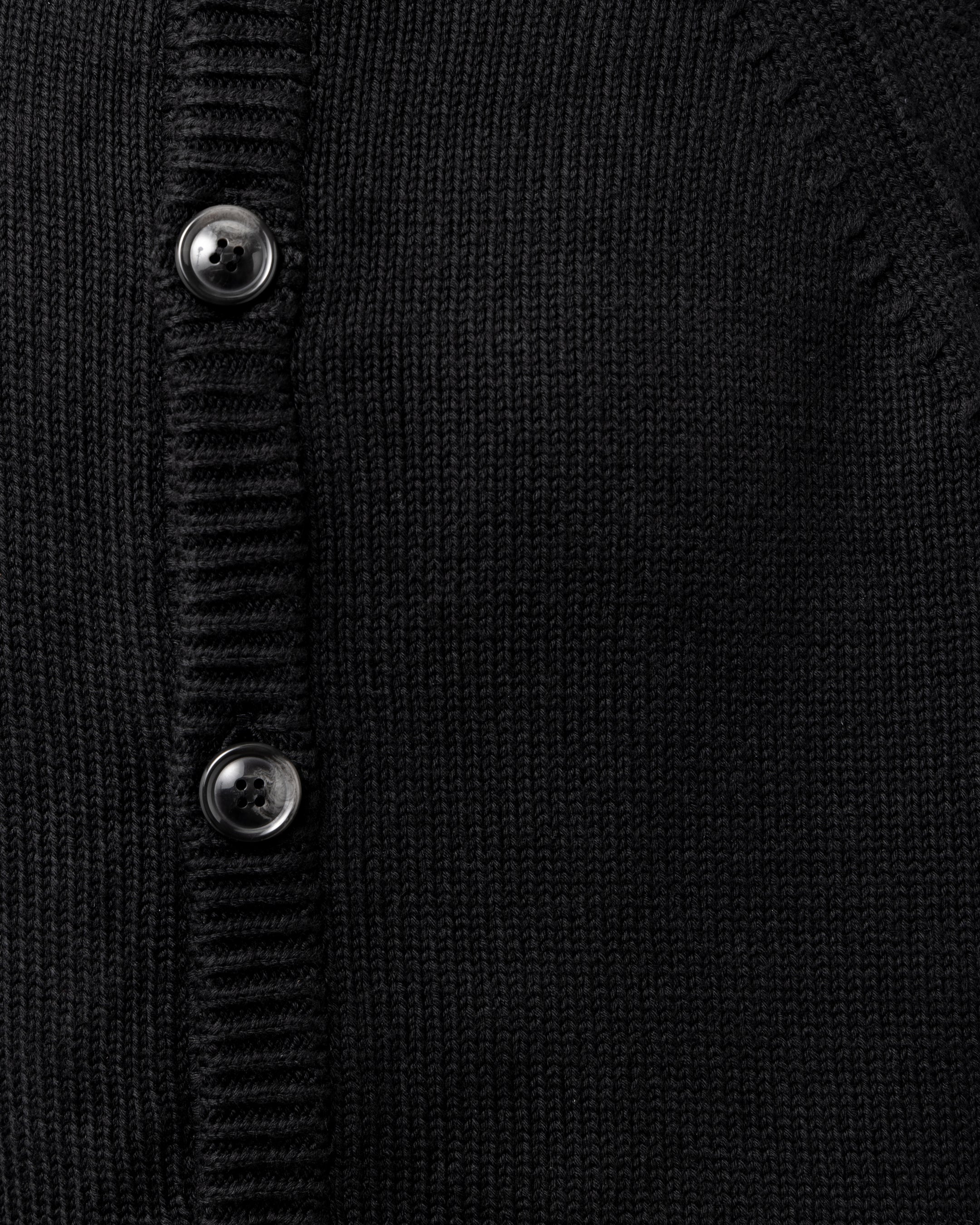 DISTRESSED COTTON CARDIGAN BLACK – SimplyComplicated