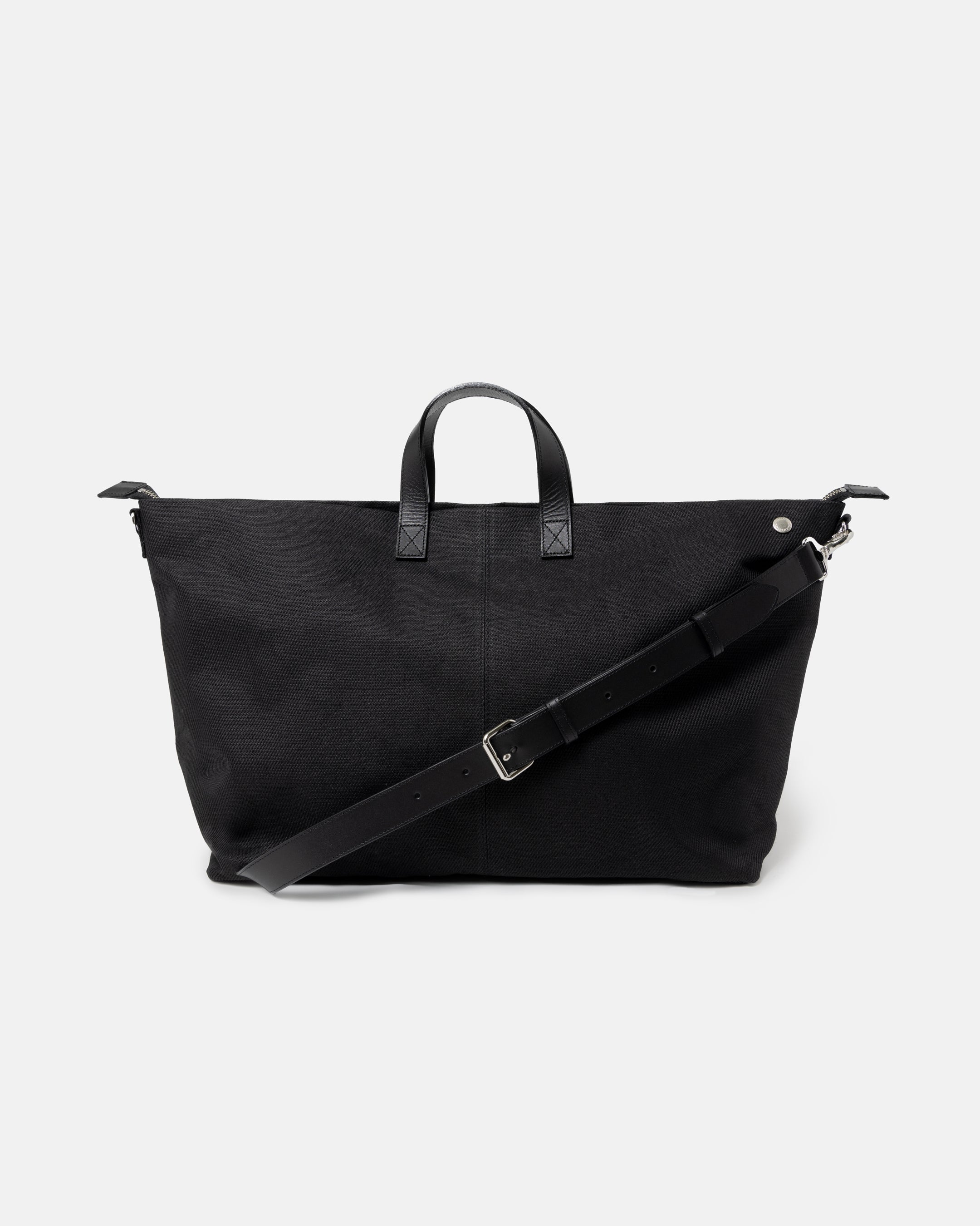 JUTE CANVAS TOTE BAG BLACK – SimplyComplicated