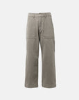 OLIVE DENIM BAKER PANTS