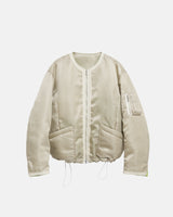 CGN MOD BOMBER JACKET ECRU