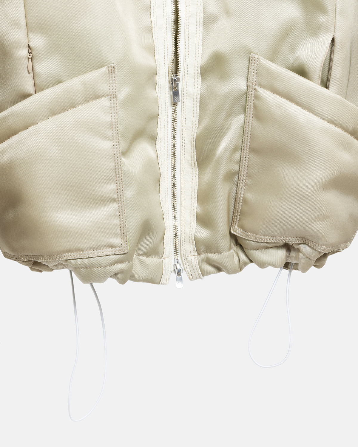 CGN MOD BOMBER JACKET ECRU