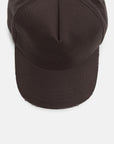 DISTRESSED BLANC CAP DK.BROWN