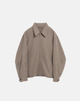 EVERYDAY VIRGIN WOOL SHIRT JACKET CAPPUCCINO