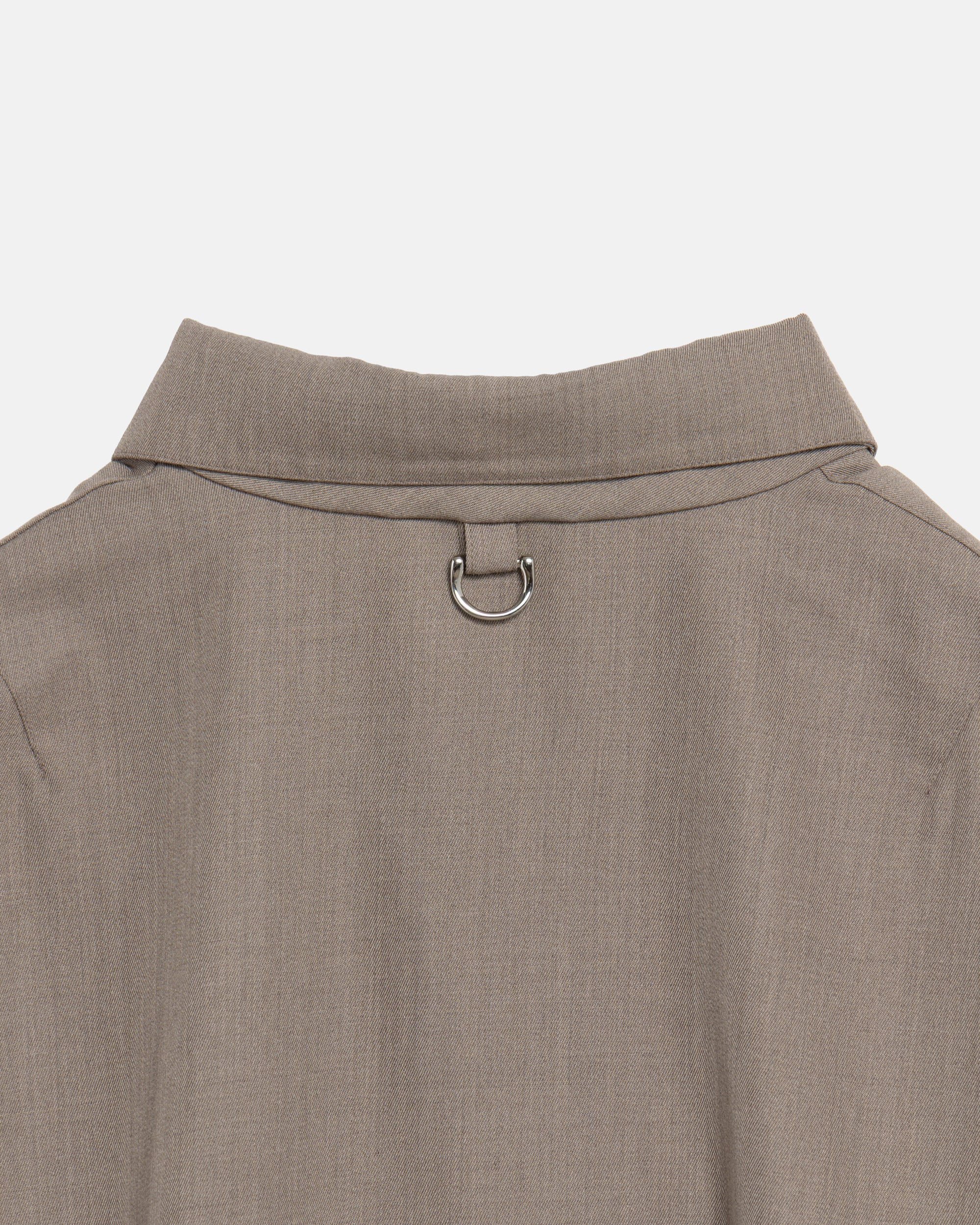 EVERYDAY VIRGIN WOOL SHIRT JACKET CAPPUCCINO