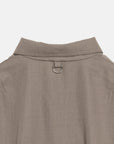 EVERYDAY VIRGIN WOOL SHIRT JACKET CAPPUCCINO