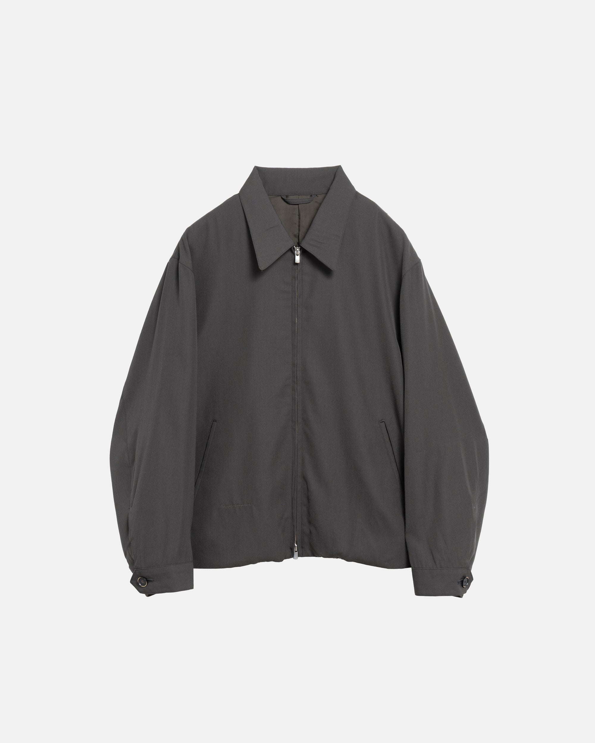 EVERYDAY VIRGIN WOOL SHIRT JACKET CHARCOAL