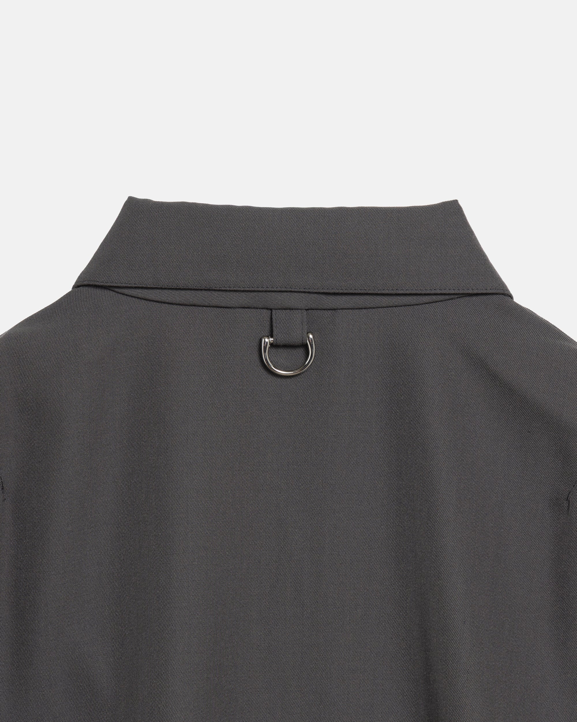 EVERYDAY VIRGIN WOOL SHIRT JACKET CHARCOAL