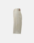 BF SELVEDGE JORTS BEIGE