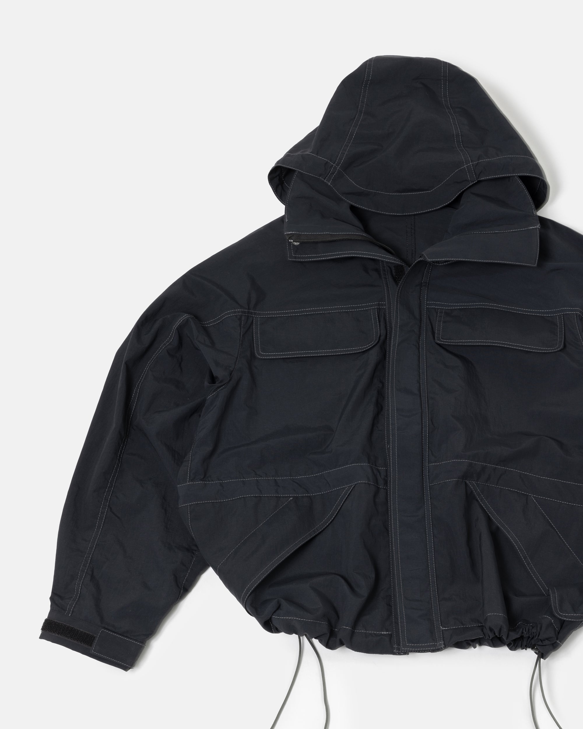 LIGHT SHELL FIELD JACKET BLACK