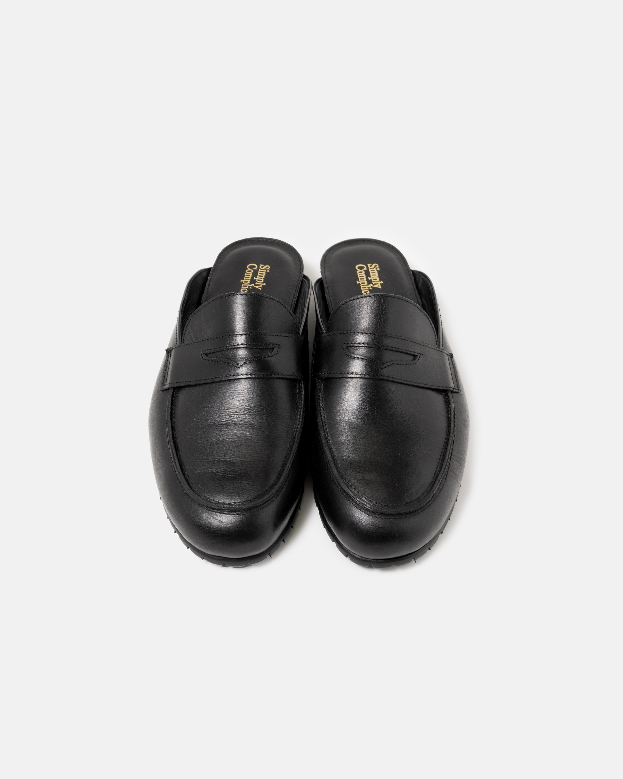 靴 Simply Complicated LOAFER MULE BLACK LOAFER MULE BLACK – SimplyComplicated