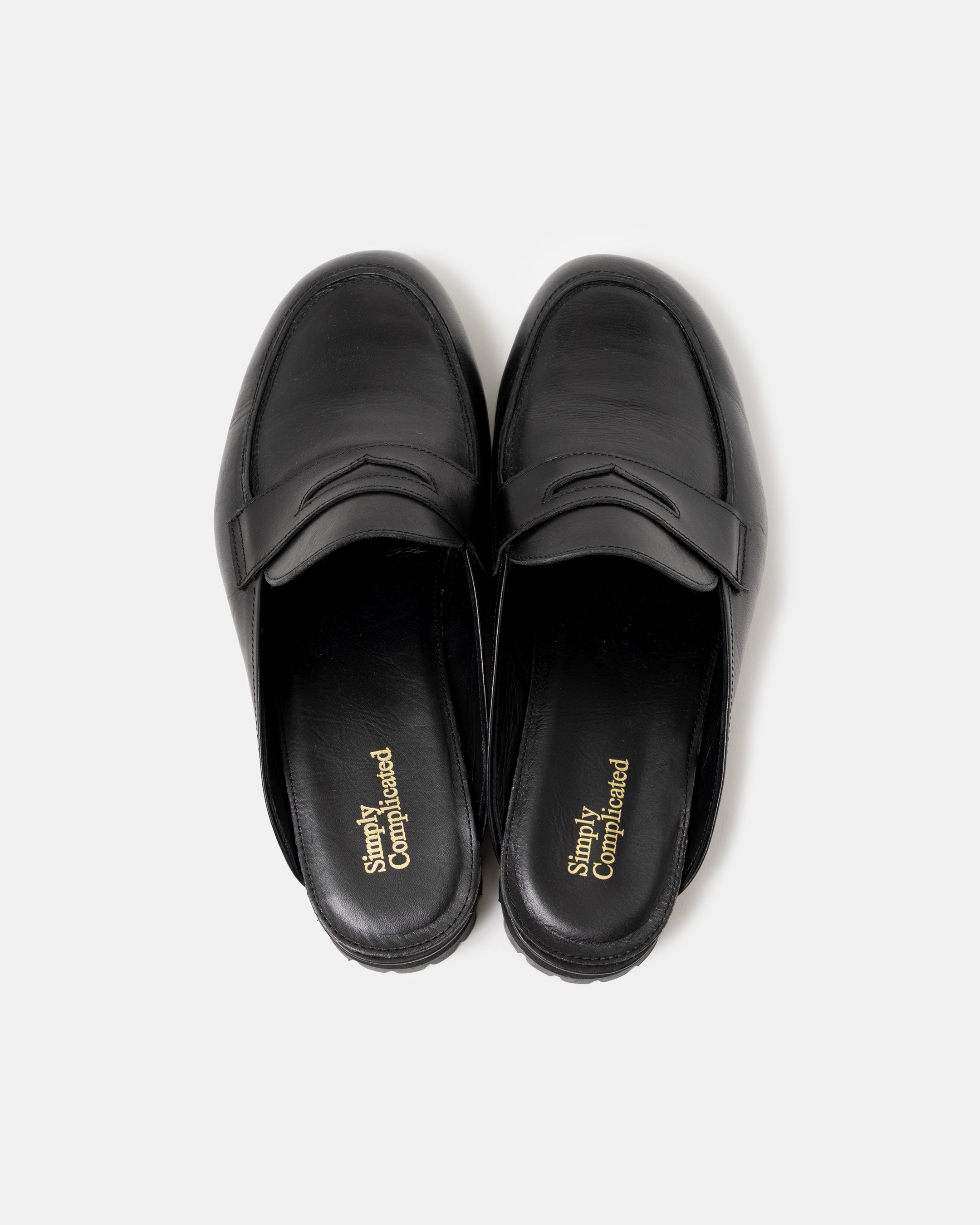 LOAFER MULE BLACK – SimplyComplicated