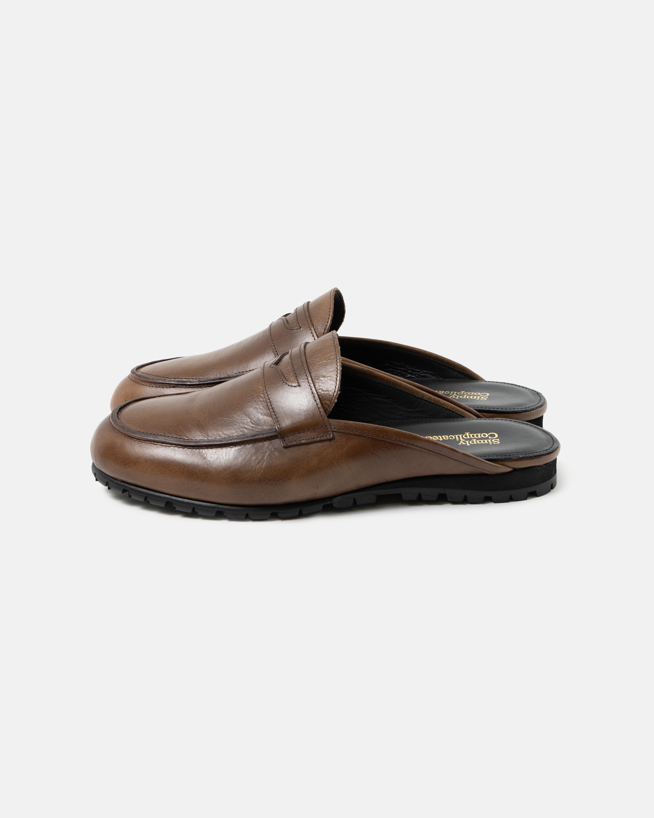 LOAFER MULE BROWN (EXCLUSIVE) – SimplyComplicated