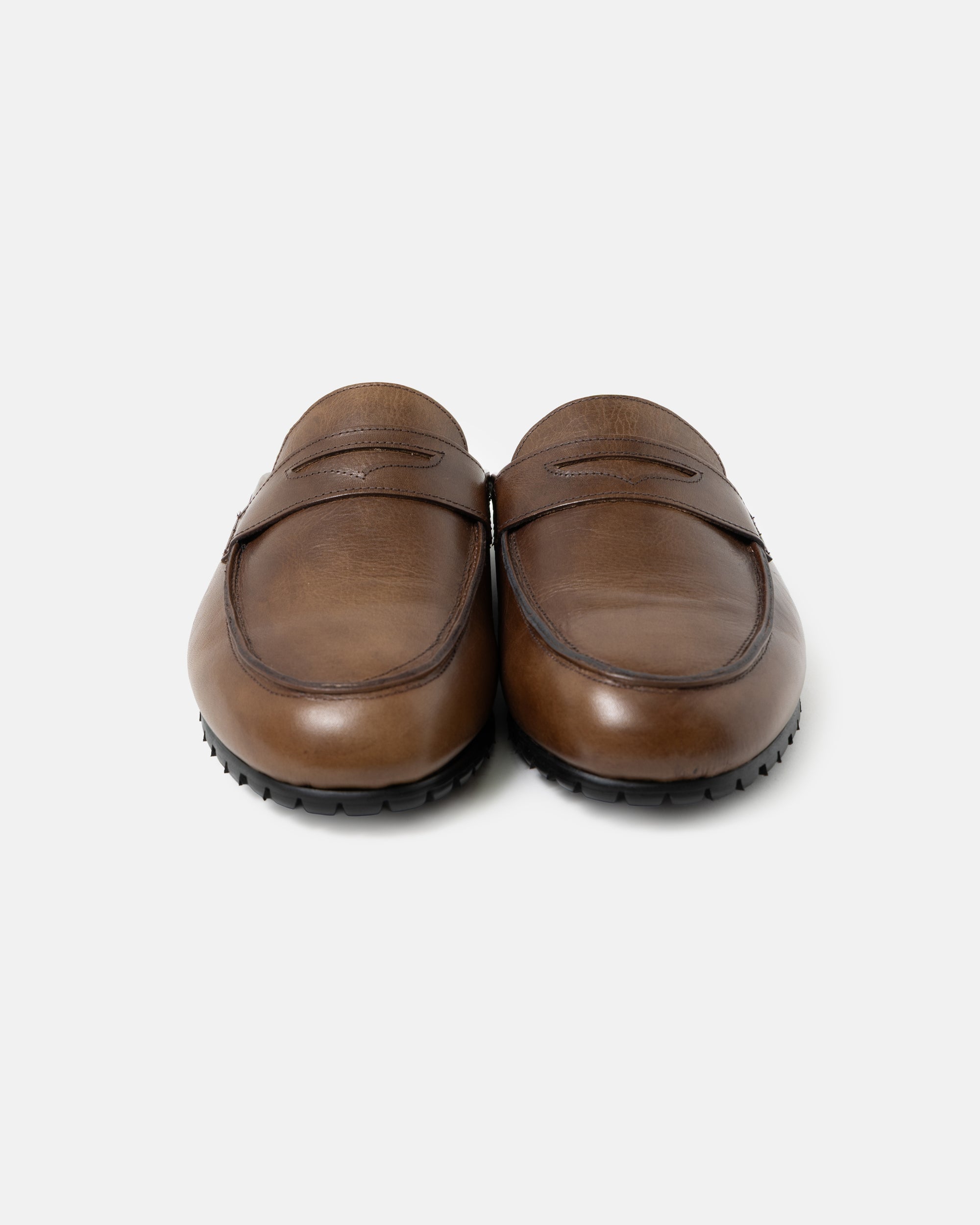LOAFER MULE BROWN (EXCLUSIVE)