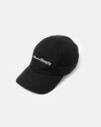 REVERSED LOGO 6 PANEL CAP BLACK
