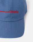 REVERSED LOGO 6 PANEL CAP NAVY