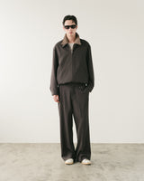 EVERYDAY VIRGIN WOOL TROUSERS CHARCOAL