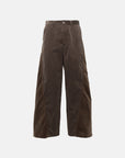 CORD TWIST WORK PANTS BROWN