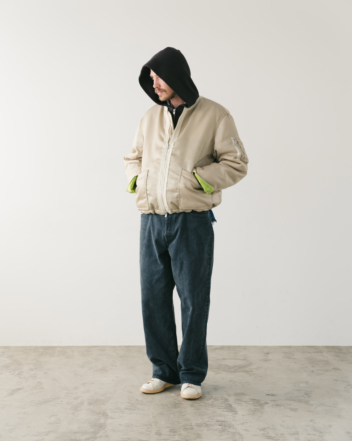 BF GARMENT DYED SELVEDGE JEAN BLACK
